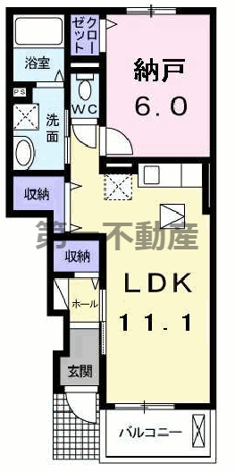 モス　フロックス　ノイの間取り