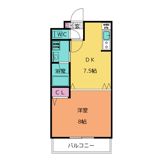 サンモール菊井の間取り