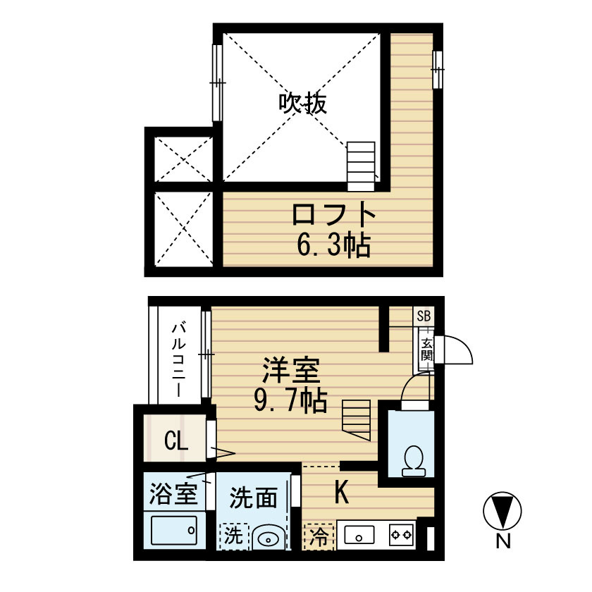 Ｍａｔｕｒｉａ（マチュリア）の間取り