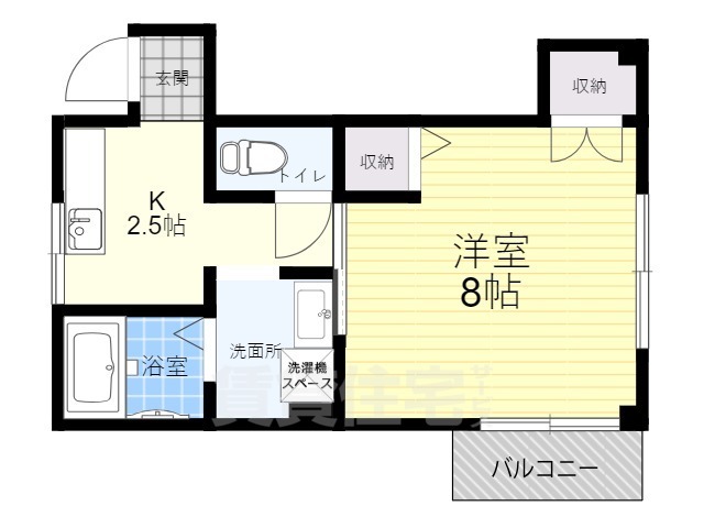 第一マンション堅田の間取り