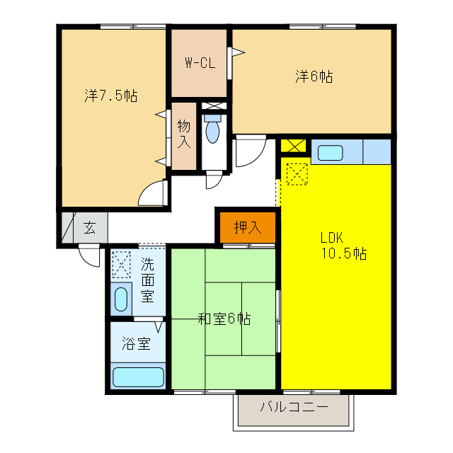 プレミールカドマ_間取り_0