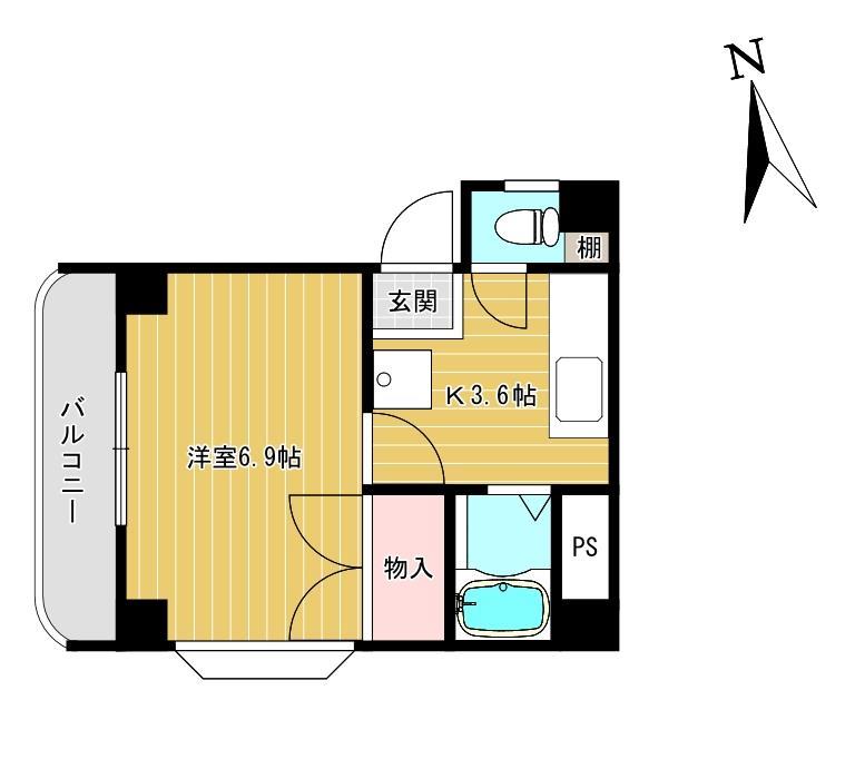 エントピア上之園の間取り