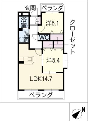 フェリーチェの間取り