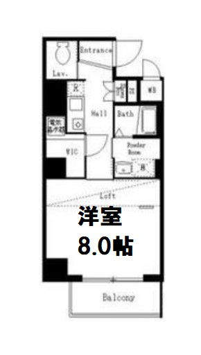 ネット内淡路町の間取り