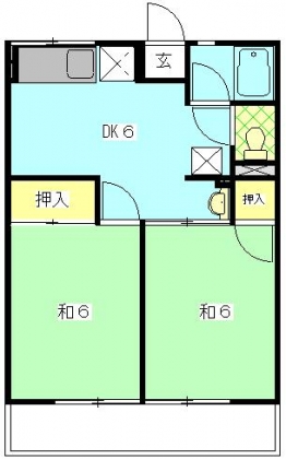 ガーデンハイツIの間取り