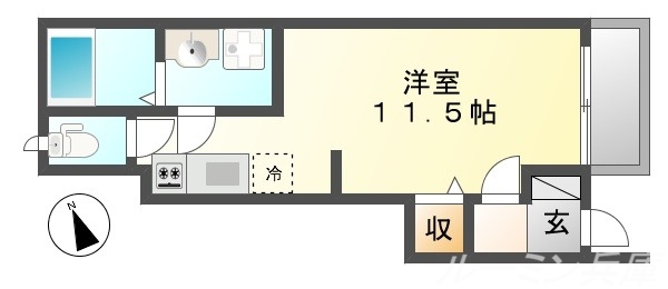 シャルマンの間取り