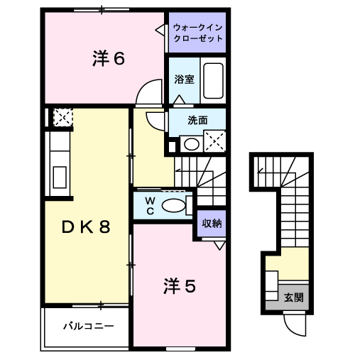 【グラン・カメリアの間取り】