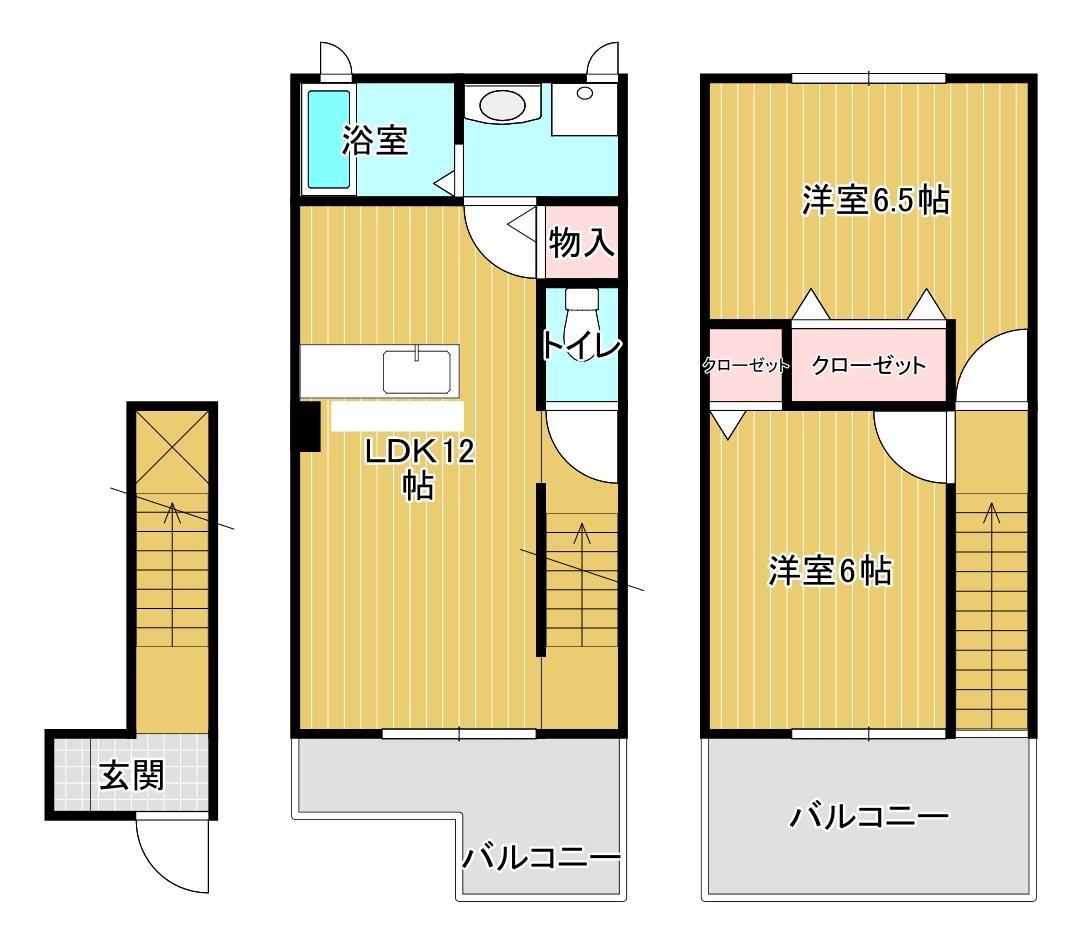 ジョインストリームＳ＆Ｙ　Ｃの間取り