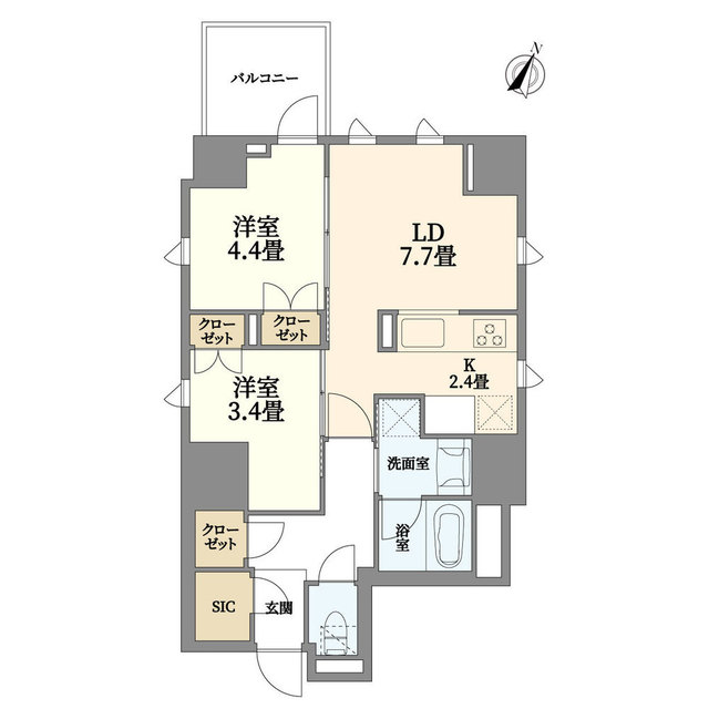 Ｓ－ＲＥＳＩＤＥＮＣＥ日本橋馬喰町Ａｅｒｅの間取り