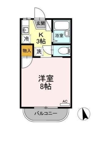 ヤングユーカリＡの間取り