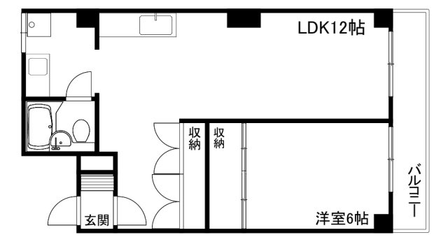 【シティ安田の間取り】