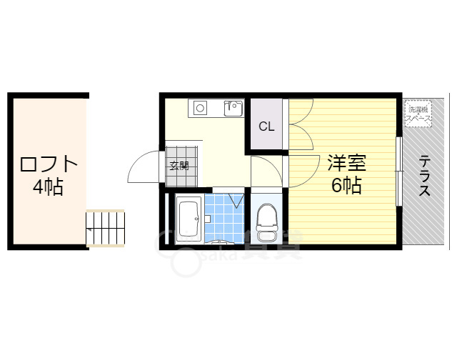 インフォヒルズの間取り