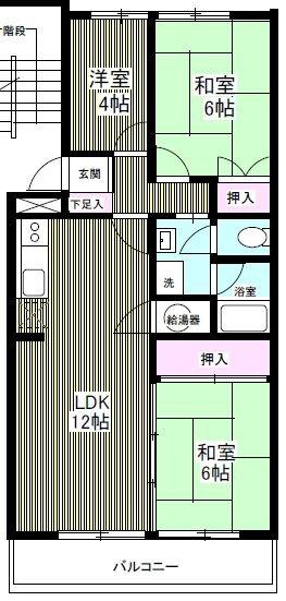 リバーサイドC棟の間取り