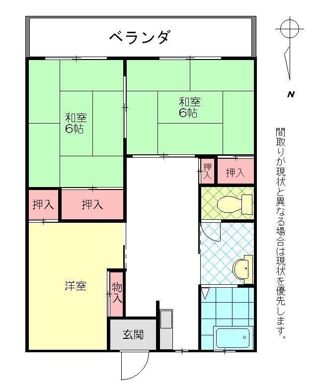 石垣小野ビルの間取り