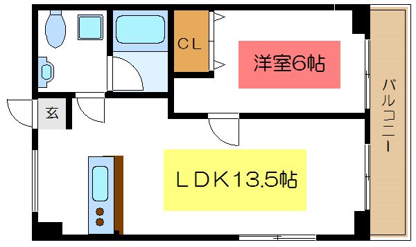 葛飾区東立石のマンションの間取り