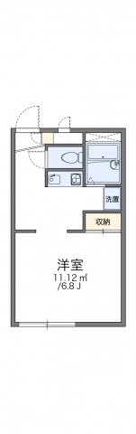 レオパレス下狛の間取り