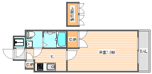 【No.72　HARBOR EAST TOWERの間取り】