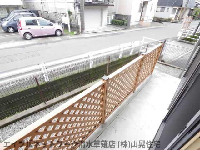 【静岡市葵区瀬名川のアパートの眺望】