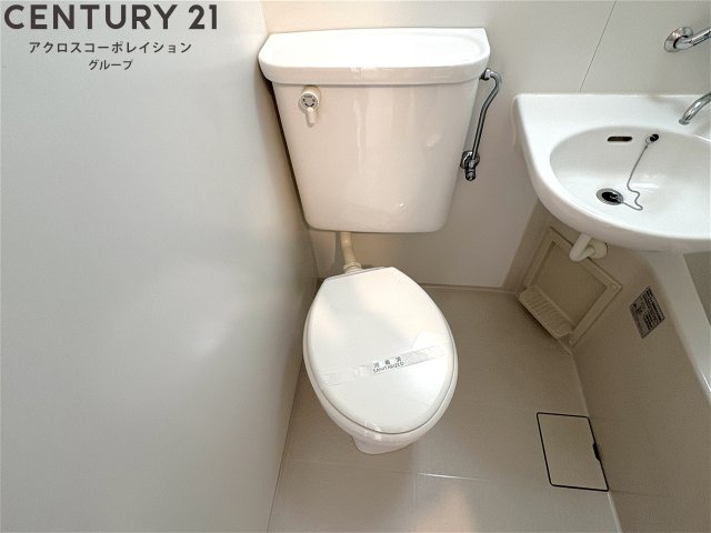 トイレ　ゆったり座れるトイレ♪