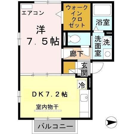 ヴィヴレ堀川の間取り