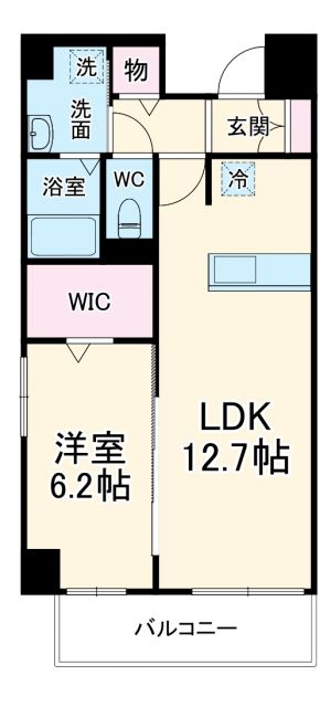 【さいたま市大宮区桜木町のマンションの間取り】