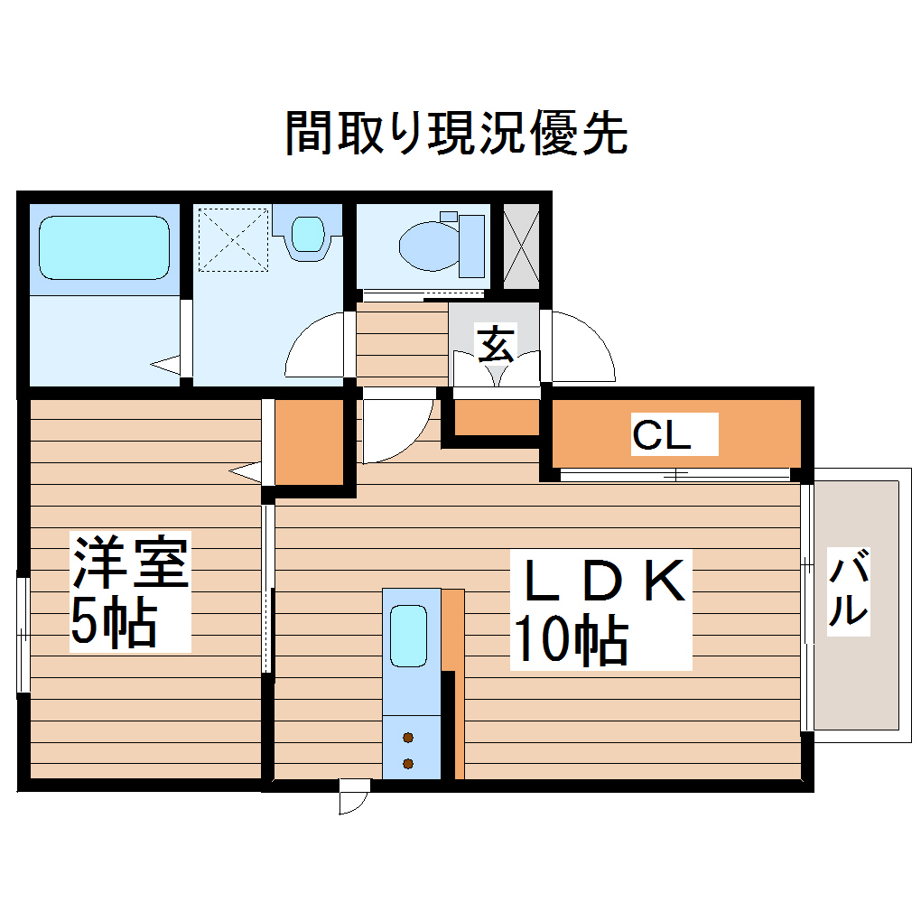 グリーンリーブスの間取り