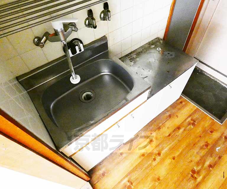 キッチン　ガスコンロ設置可