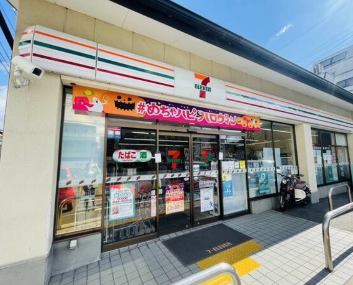 コンビニ　セブンイレブン京都下鴨膳部町店（コンビニ）まで293m