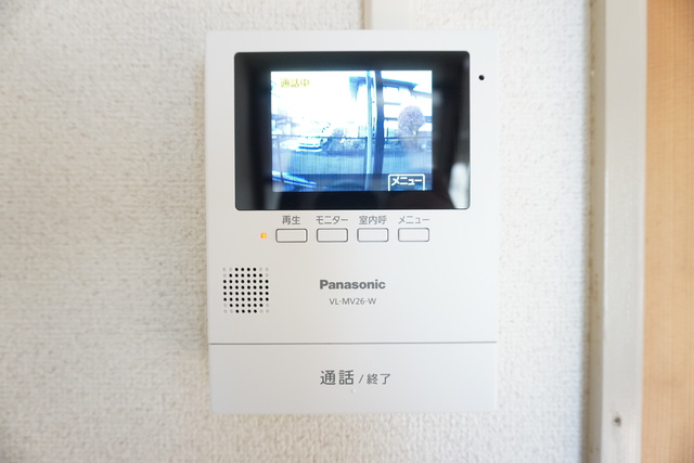 セキュリティ　来客時に便利なＴＶモニターホン