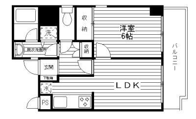 さくらビルの間取り