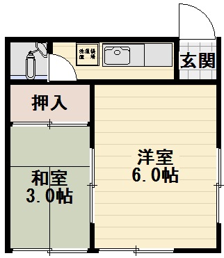 メゾンカシェの間取り