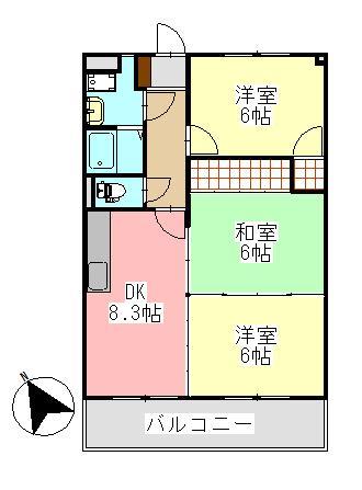 ベルメゾンの間取り