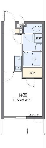 クレイノ田原の間取り