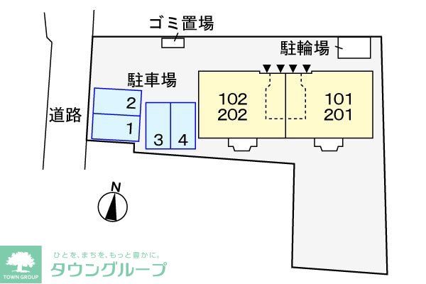 【ソレアードプラザの駐車場】