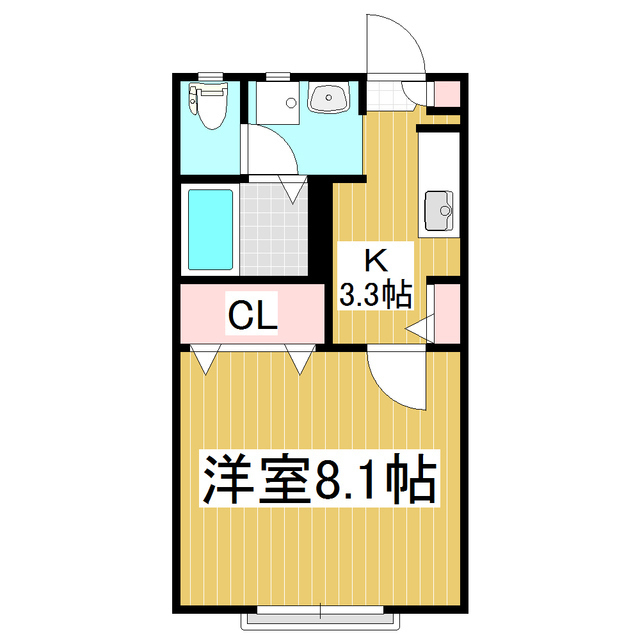 ディアス雅の間取り