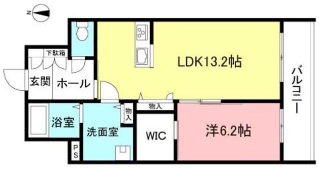 町田市南町田のマンションの間取り