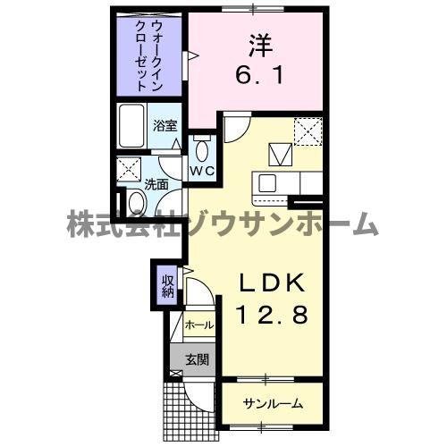 【Ｂｒｏｃａｄｅ　ブロケードの間取り】