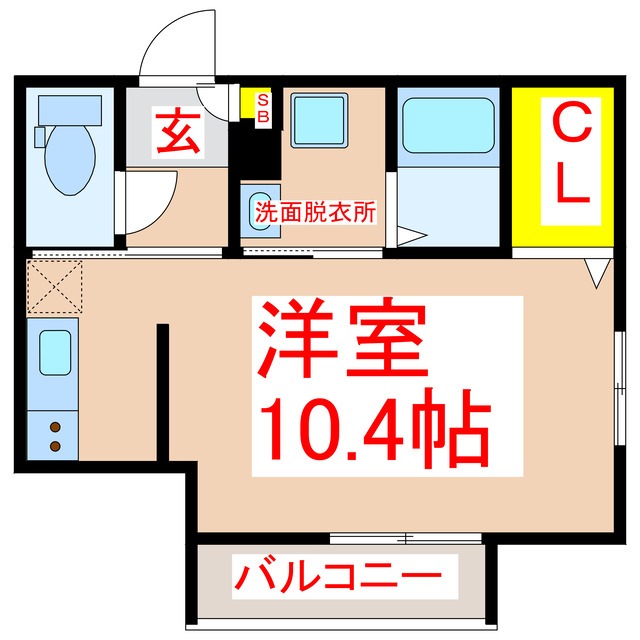 Ｒａｐｉｒｏｓ　天文館の間取り