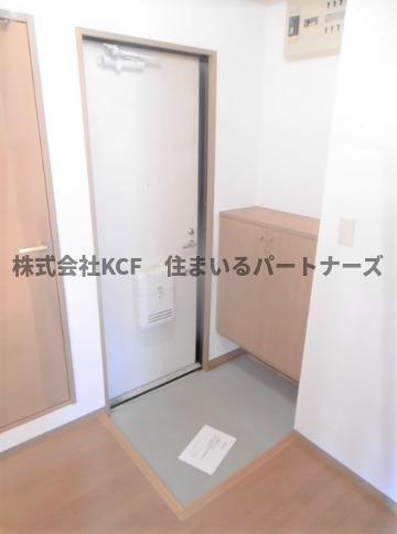 玄関　収納もある玄関です