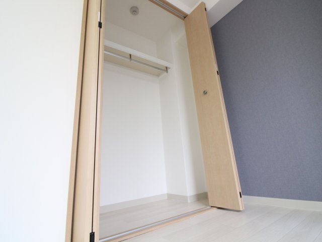 収納　たっぷりとした収納スペースです