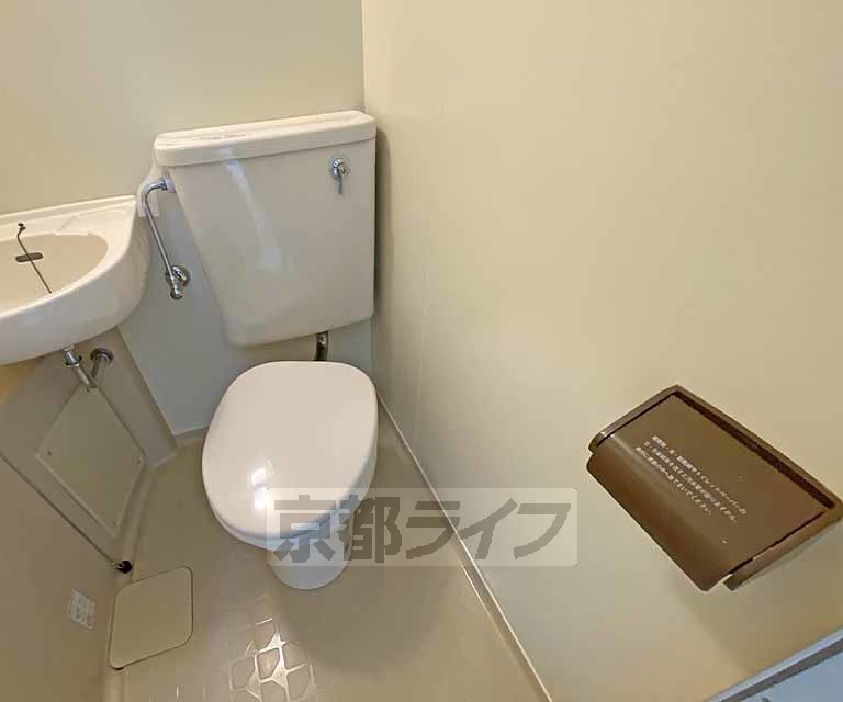 トイレ　ユニットバスのトイレです。