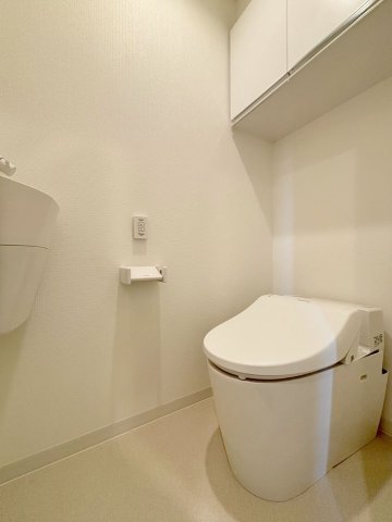 トイレ　ゆったりとした空間のトイレです