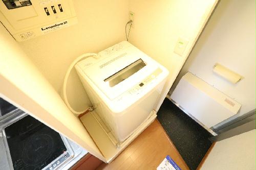 その他設備　洗濯機完備によりお手軽に引越しが可能！