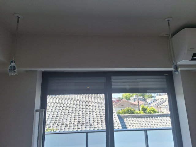 その他設備　室内でもしっかり乾く物干し