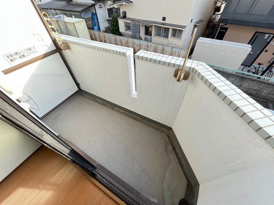 バルコニー　※別部屋の写真です