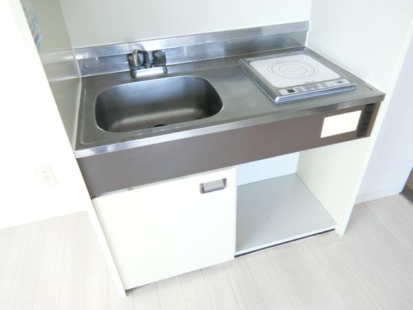 キッチン　ＩＨコンロ付！