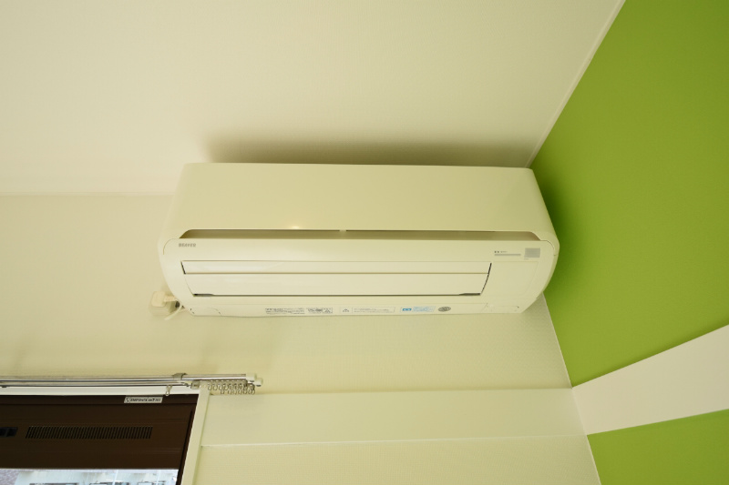 その他設備　リビングにはエアコンがあります！