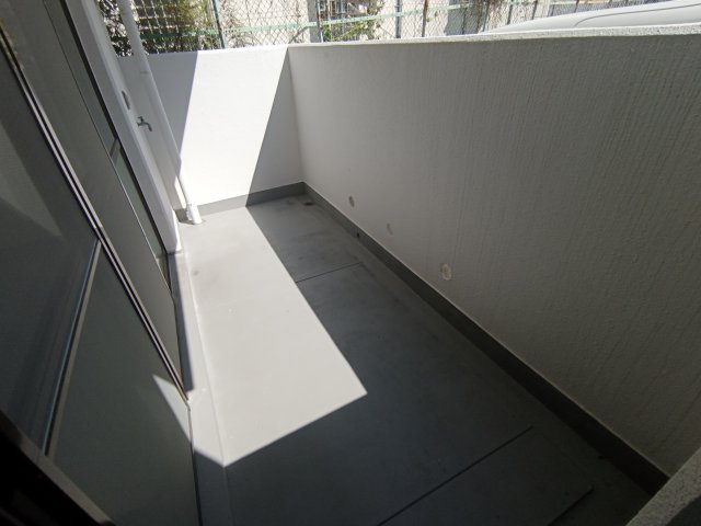 バルコニー　洗濯物を干せます