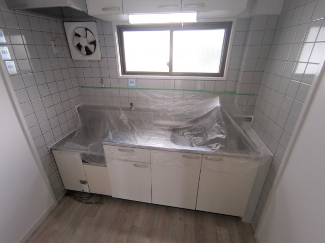 キッチン　大き目サイズのキッチン