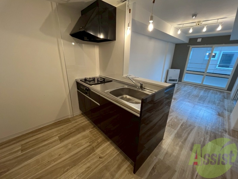 キッチン　キッチンはスペースも広々していて使いやすそうですよ！